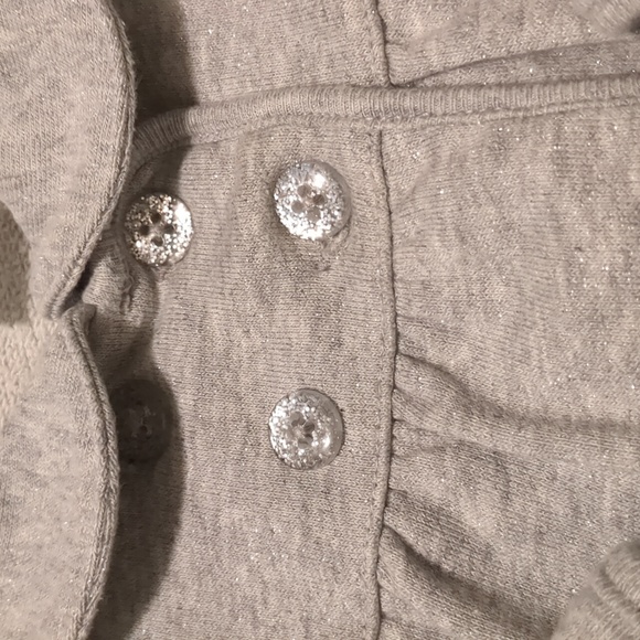 Gymboree Gray sparkly jacket size 6-12 months. Adorable - Picture 3 of 9